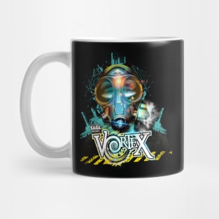 Vortex July Gas Mask Design Mug